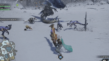 MH Rise Sunbreak (Aurora Somnacanth) - Aurora Fin Darts