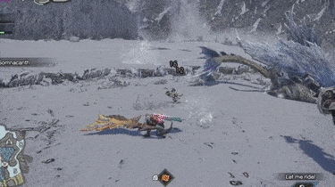 MH Rise Sunbreak (Aurora Somnacanth) - Icy Wasteland