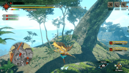 MH Rise Sunbreak - Jungle Mushroom Colony Route Step 7