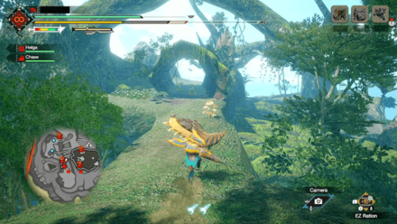 MH Rise Sunbreak - Jungle Mushroom Colony Route Step 2