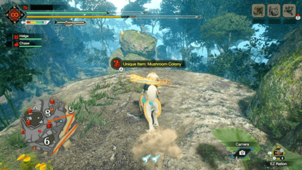 MH Rise Sunbreak - Jungle Mushroom Colony Route Step 4