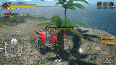 MH Rise Sunbreak - Sparkleshell Snail 1