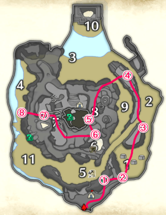 MH Rise Sunbreak - Jungle Fern Patch Route