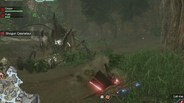 Shogun Ceanataur - Sideways Claw Swipe