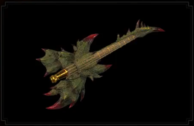 MH Rise Sunbreak - Rosenseele Hunting Horn Layered Weapon Image