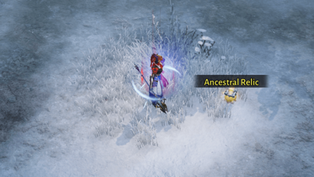 Ancestral Relic - Drops from Enemies in the Frozen Tundra