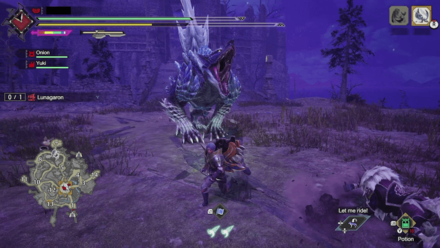 MH Rise Sunrbreak (Lunagaron) - Ice Armor Mode