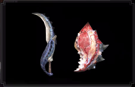 Dual Scissors Layered Weapon