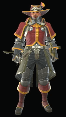 Guild Bard / Scholar Layered Armor M