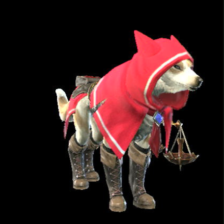 Canyne Red Layered Armor Set (Palamute)