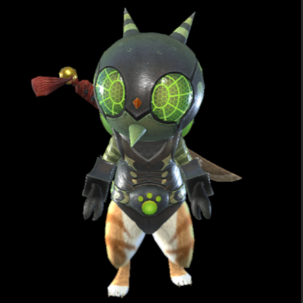 Felyne Astalos Layered Armor Set (Palico)