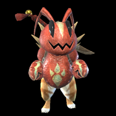 Felyne Daimyo Layered Armor Set (Palico)