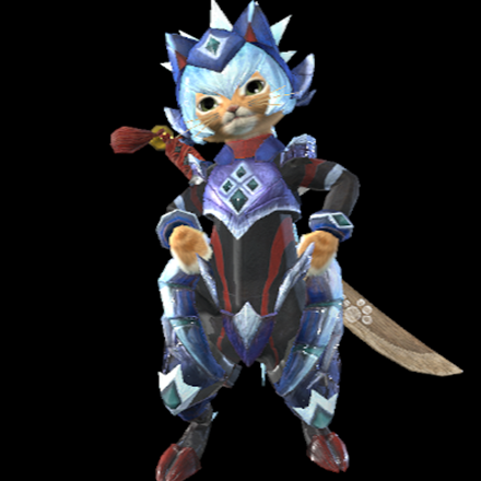 Felyne Lunagaron Buddy Layered Armor