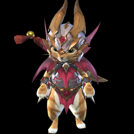 Felyne Malzeno Layered Armor Set (Palico)
