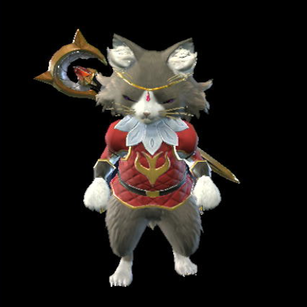 Felyne Meownarch Buddy Layered Armor