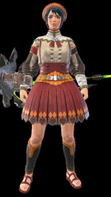 Guild Bard / Scholar Armor Set (Female)