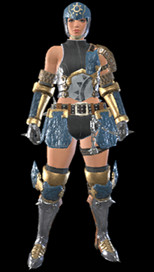 Black Belt S Armor Set (Female)