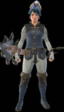 Monksnail Hat Layered Armor F