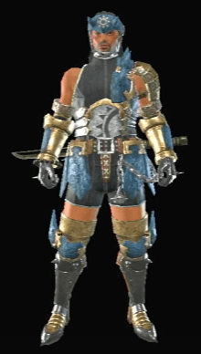 Black Belt S Layered Armor M