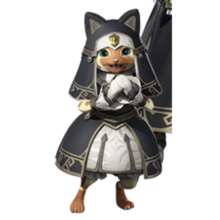 F Devout Layered Armor Set (Palico)