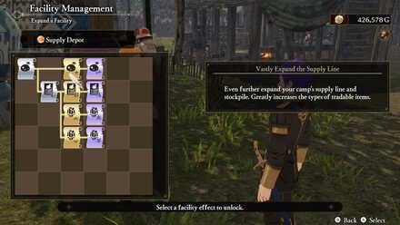 FEW3H - Supply Facility Upgrade