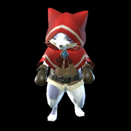 Felyne Red Set Image