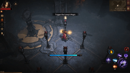 How to Light All Nine Lamps - North Lamp