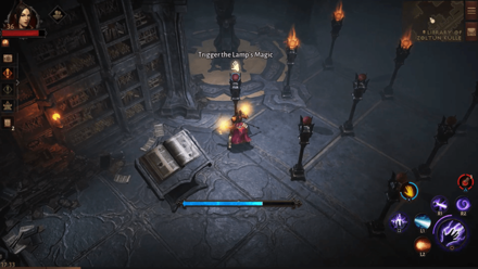 How to Light All Nine Lamps - West Lamp