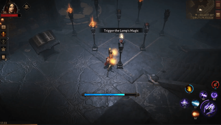 How to Light All Nine Lamps - South Lamp