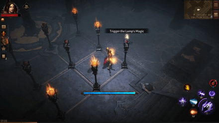 How to Light All Nine Lamps - East Lamp