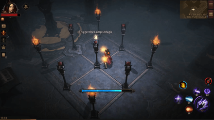 How to Light All Nine Lamps - Central Lamp