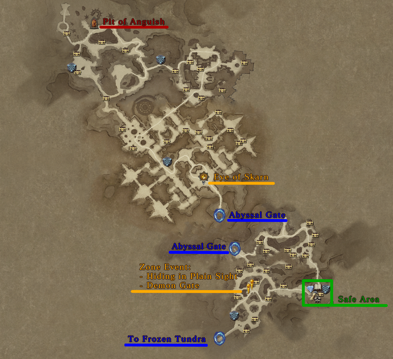 Realm of Damnation Guide and Map