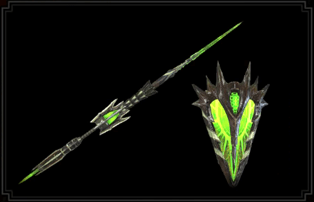 Verdant Lightning Layered Weapon