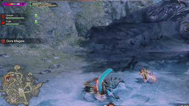 MH Rise Sunbreak (Gore Magala) - Side Tackle