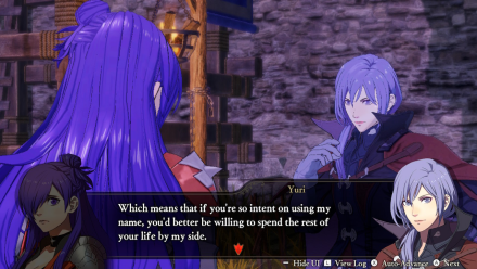 FEW3H - Yuri Support Conversation