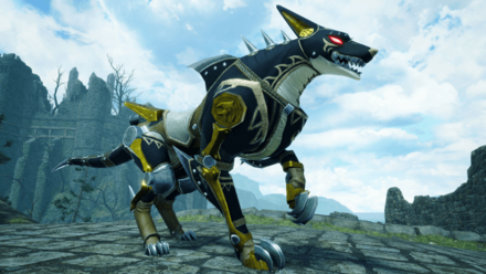 MH Rise Sunbreak - Hound Palamute Layered Armor