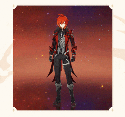 Genshin - Diluc New Skin - Standing