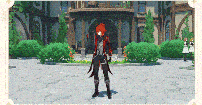 Genshin - Red Dead of Night Idle Animation