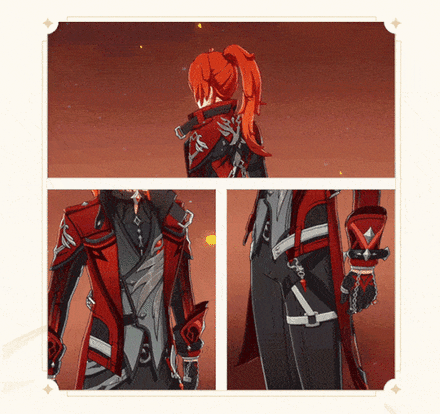 Genshin - Diluc New Skin - Angle
