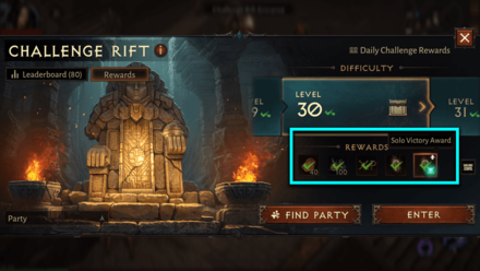 Diablo Immortal - Challenge Rift Rewards