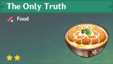 Genshin Impact - How to Get The Only Truth and Effects