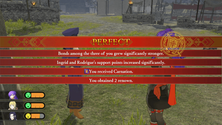 Fire Emblem Warriors Three Hopes - Earn a Perfect Rating When Volunteering