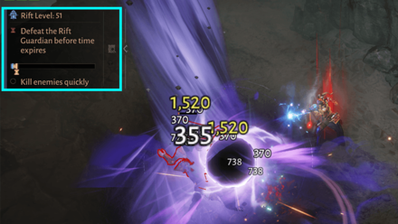 Challenge Rift - Defeat Enemies to Add to Progress Bar