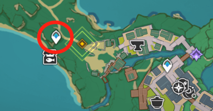 Genshin - Kazuha Story Quest - Through the Mist, a Name Unveiled - Go to the warehouse where the fire broke out