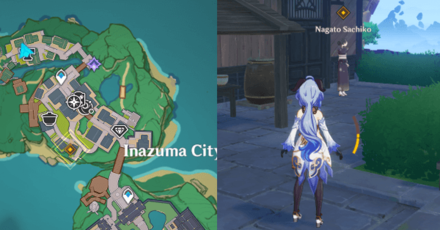 Genshin - Kazuha Story Quest - Through the Mist, a Name Unveiled - Go to the Nagato household and find out what happened