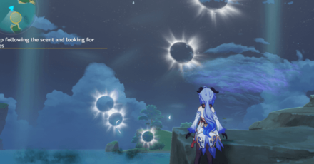 Genshin - Kazuha Story Quest - Through the Mist, a Name Unveiled - Keep following the scent and looking for clues