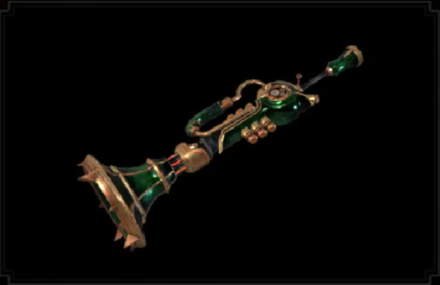 MH Rise Sunbreak - Antique Machina HH Hunting Horn Layered Weapon Image