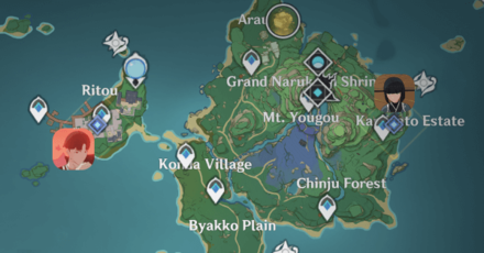 Genshin - Film Notes - Look for the two performers and talk to them