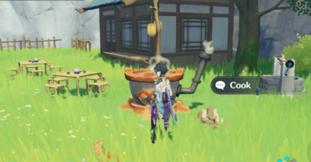 Genshin - Cook in the Serenitea pot