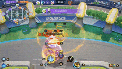 Pokemon UNITE - Attack Inside the Electric Zone